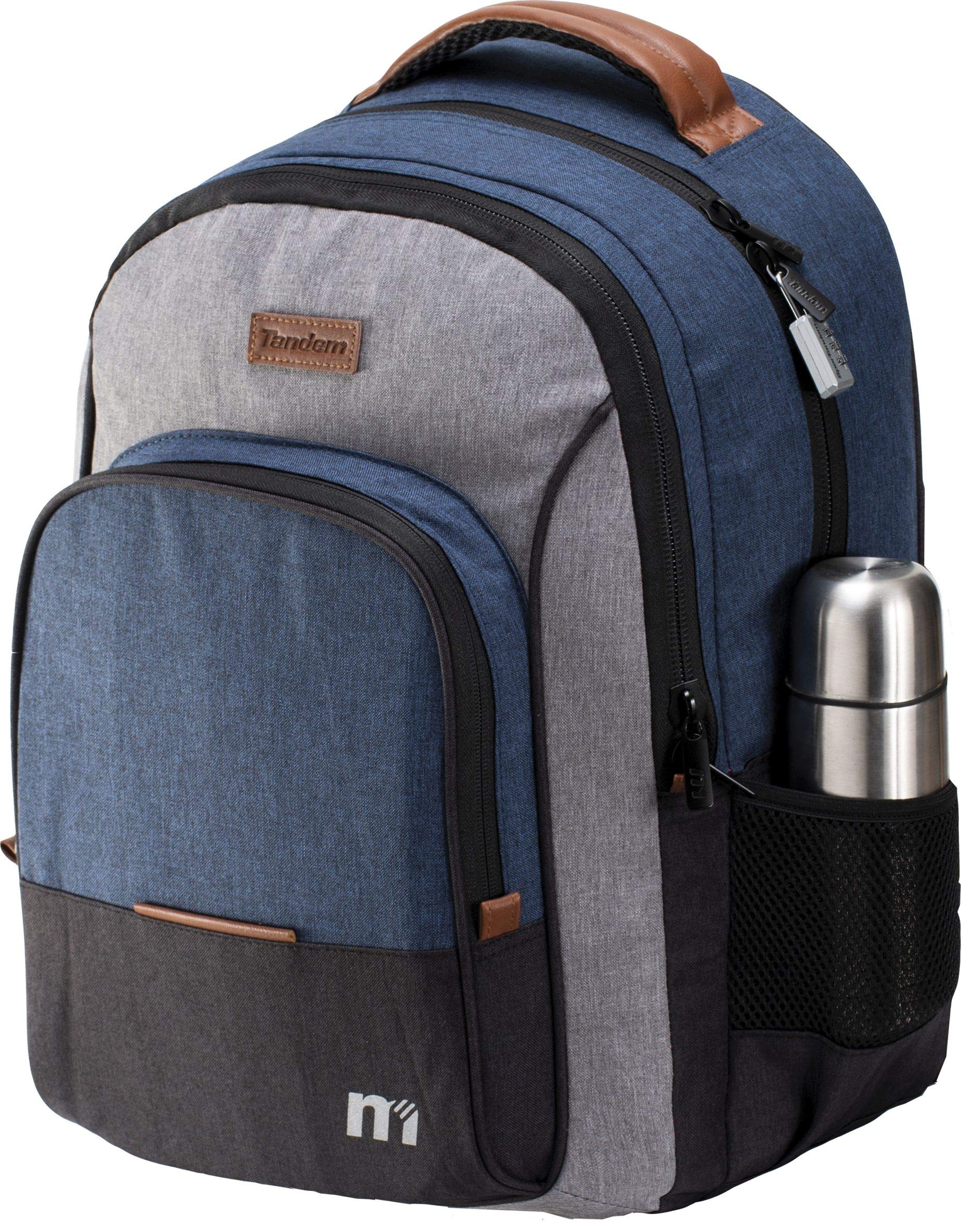 Sportandem Tandem Track Mochila Doble Cuerpo GRP/AC, Adultos Unisex, Multicolor (Multicolor), Talla Única
