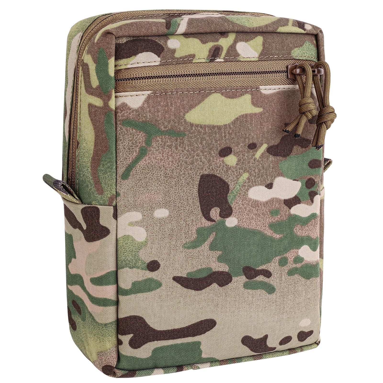 Tactical Gp Pouch, Molle General Purpose Expanded Storage Tall Bags Large Utility Nylon Bag for Duty Belt and Vest