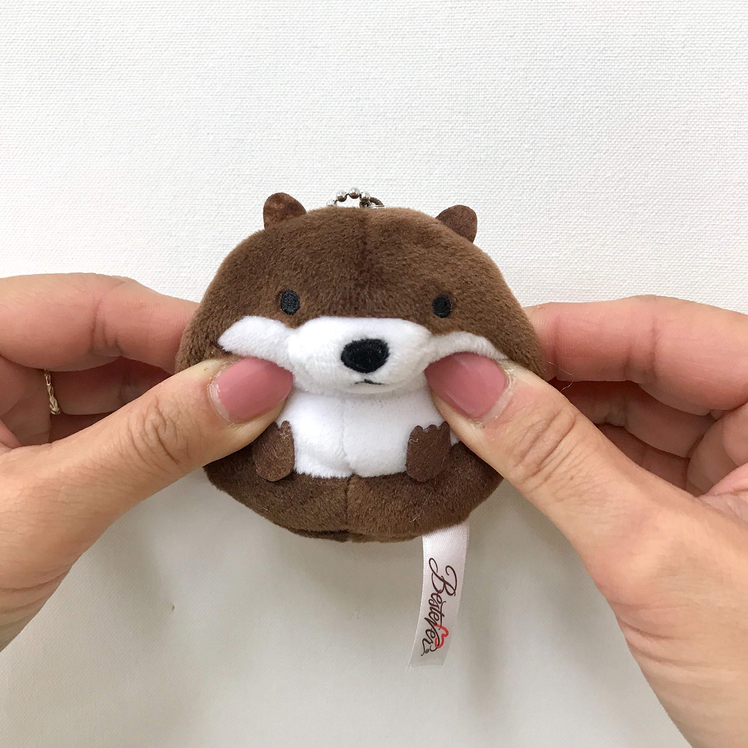 Amazon.co.jp: 【BESTEVER】もっちりエッグ ボールチェーン ぬいぐるみ