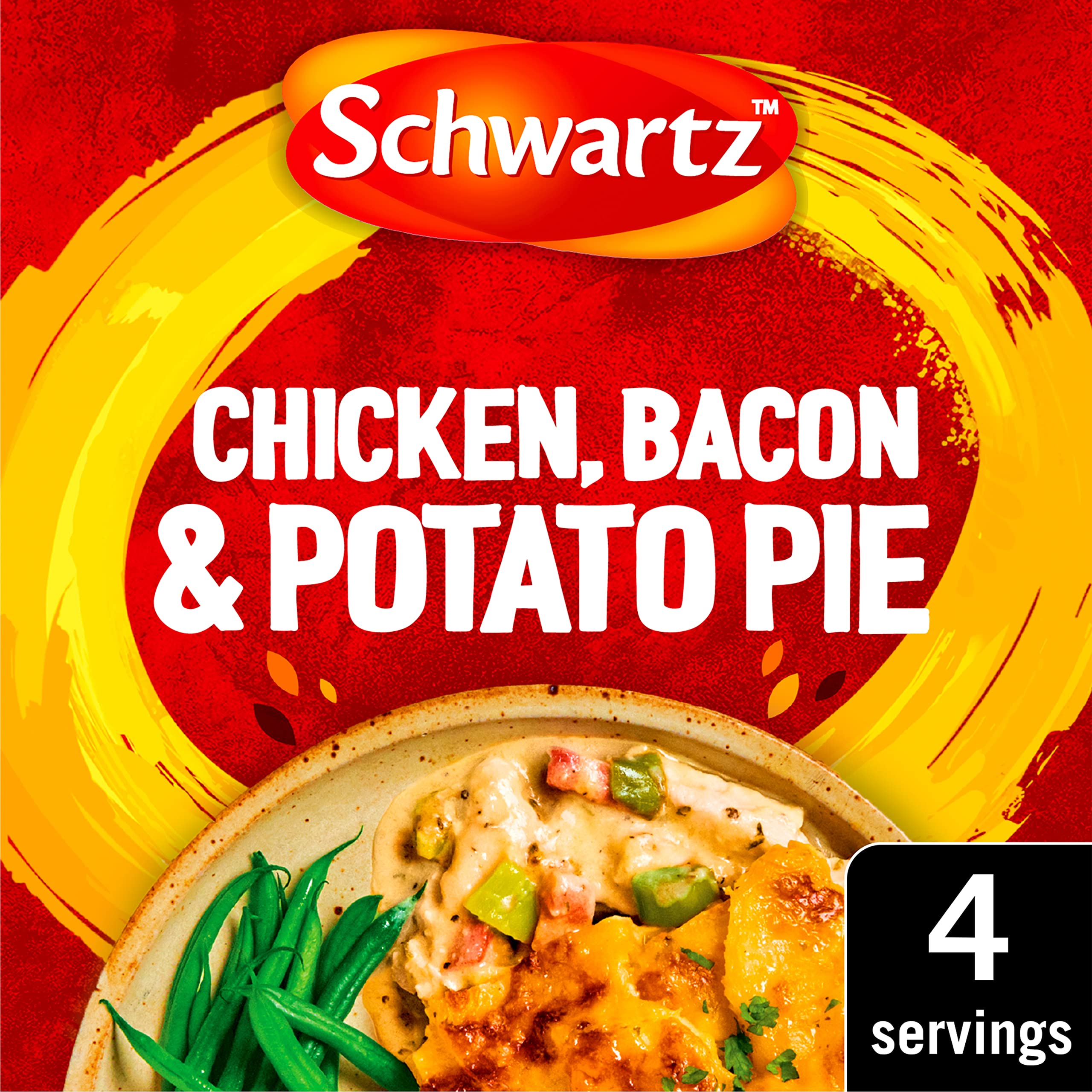 Schwartz Chicken, Bacon & Potato Pie Recipe Mix, 35g