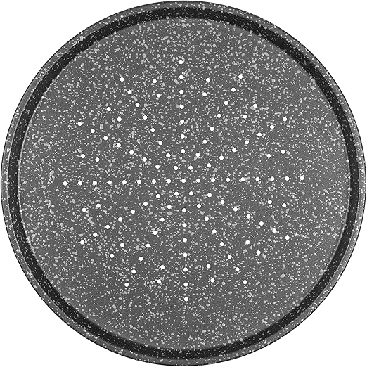 Poêle à pizza Salter® BW10690EU7 Megastone Palladium – 29 cm, revêtement antiadhésif, résistant au four