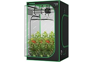 VIVOSUN 5x5 Grow Tent, 60"x60"x80"