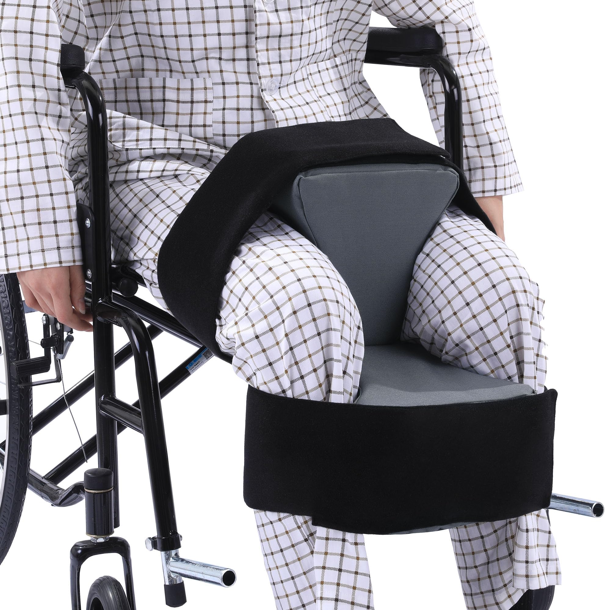 ROYALAYHip Abduction Pillow for Between Legs, Abduction Wedge Knee Separator, Soft Hip Surgery Pillow for Relieve