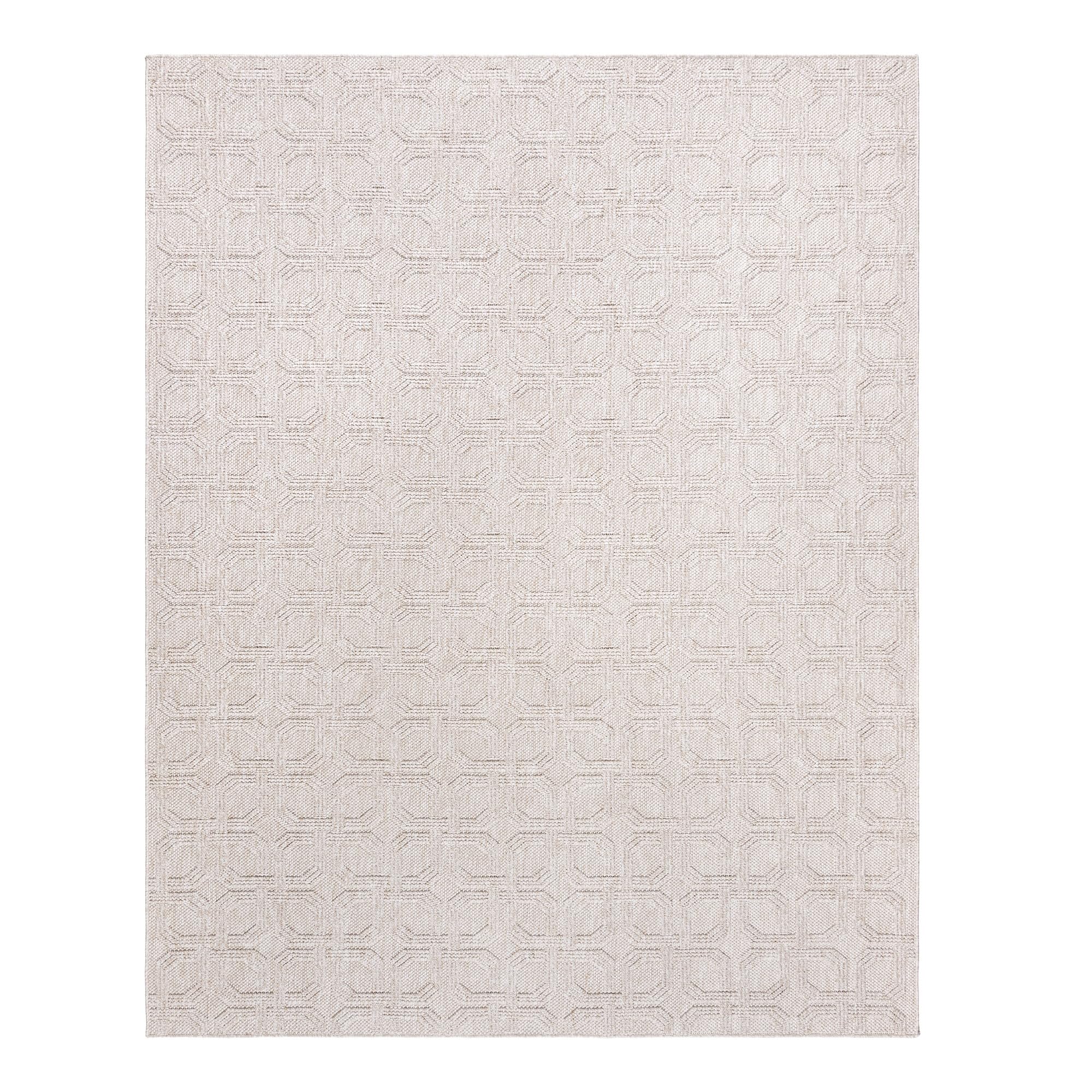 Gertmenian Indoor Boho Area Rug - 6x9 Medium, Durable, Non-Shedding & Stain Resistant, Ideal for High Traffic Areas in Living Room, Bedroom, Dining Room - Haley, Beige, 26226