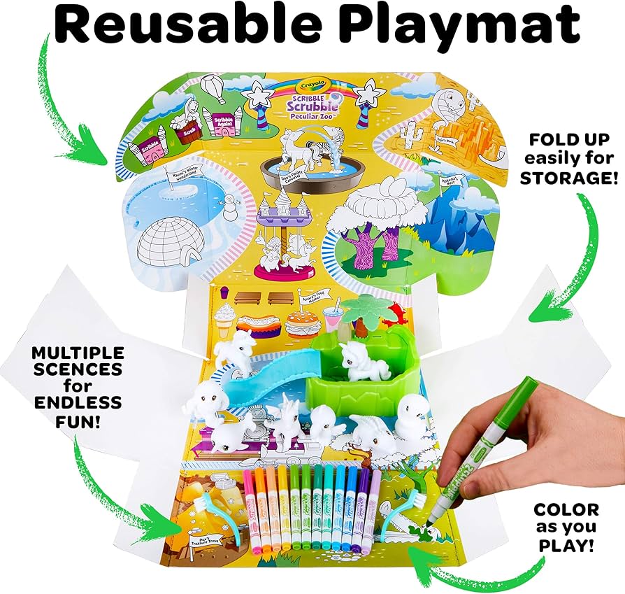 CRAYOLA Washimals Pets - Activity Set Lava Colour Recolours With