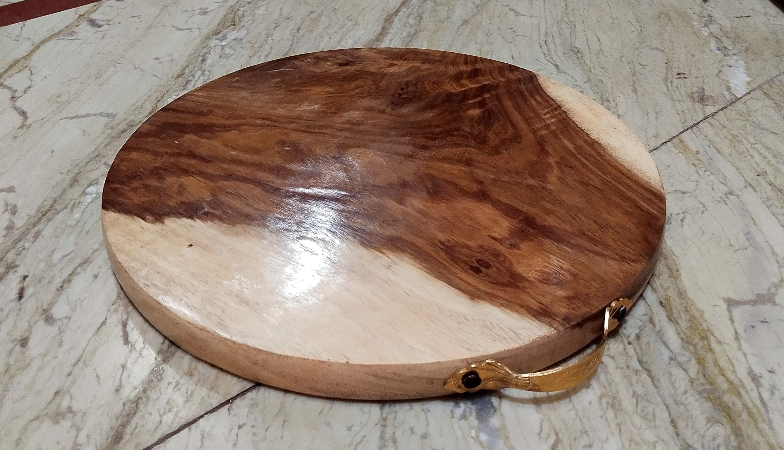 MasterArtMaster Arts, Wooden Chopping Board/Wood Cutting Board Home & Kitchen Product (Size) (11 * 1 * 11 inches)