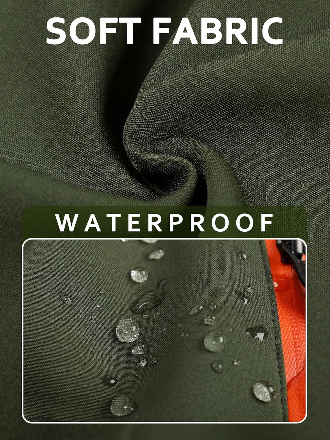 Kids Hiking Pants Warm Fleece Lined for Waterproof Snow Pants - Image 6