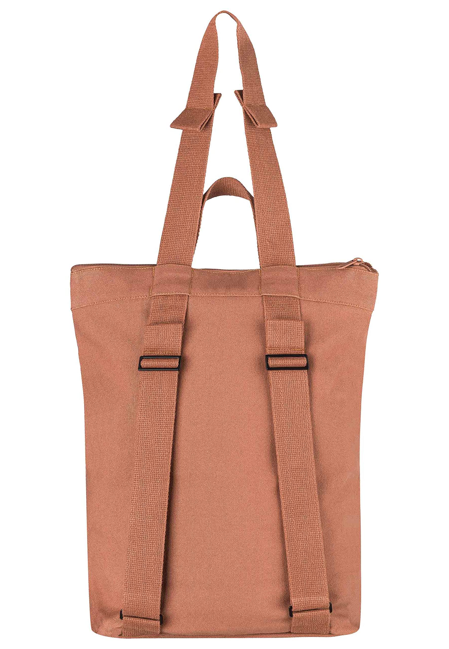 Hybrid Rucksack ANIL | Nachhaltig mit Fairtrade Cotton, GOTS & Grüner Knopf Zertifizierung, Farbe:nougat, Größe:13 Liter
