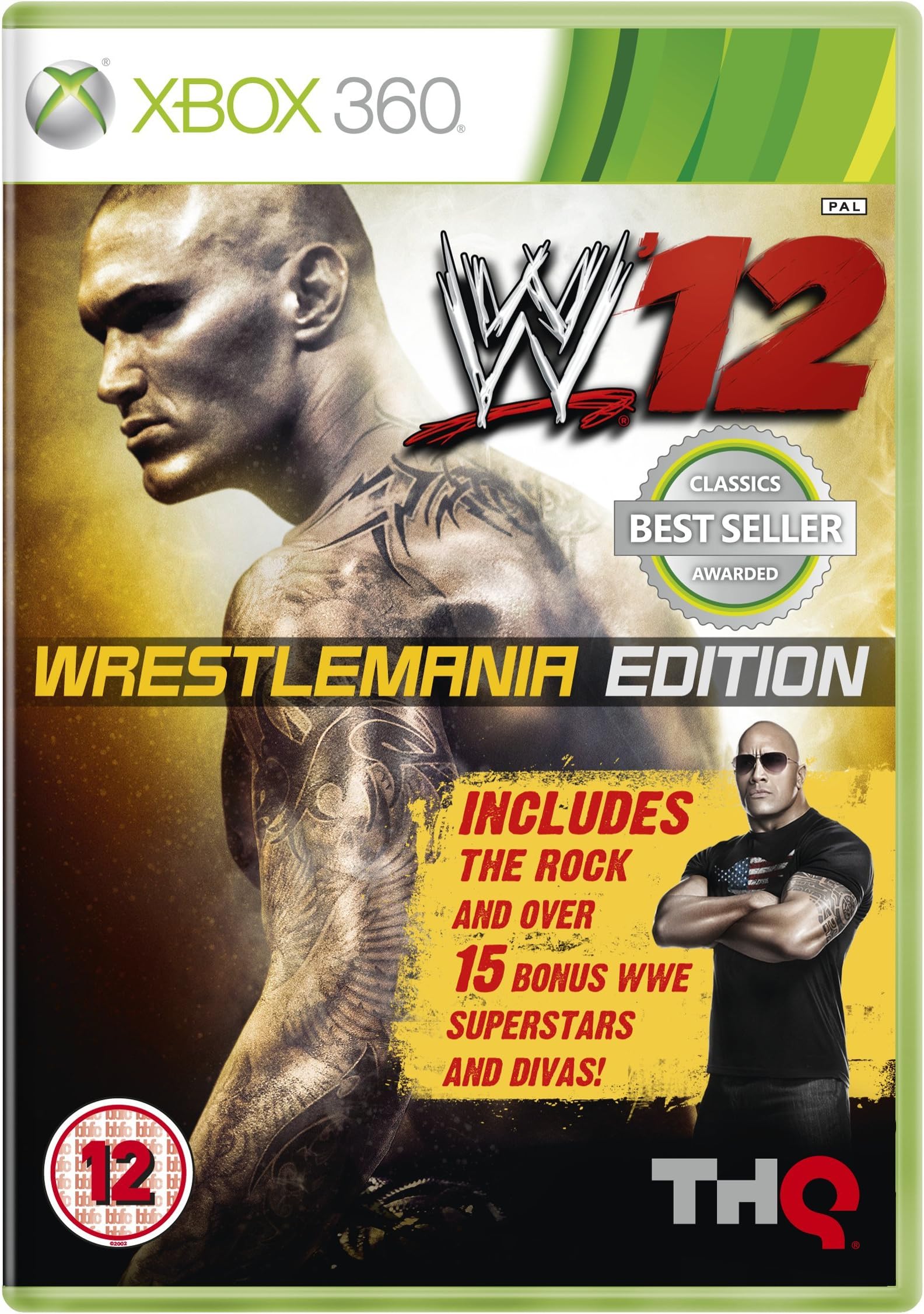 WWE 12: Wrestlemania Edition (Xbox 360)