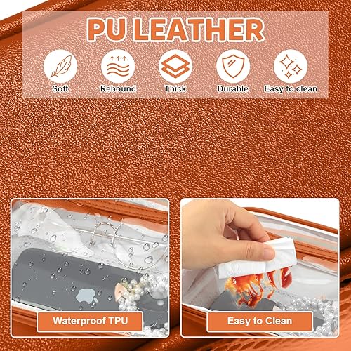 Miniatura 48 de KETIEE Bolso cruzado transparente, aprobado para estadios, para conciertos, eventos deportivos, festivales