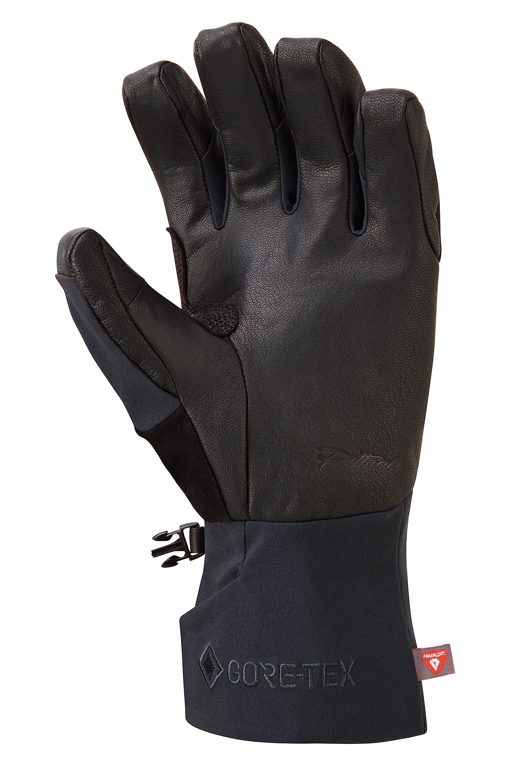 Rab Fulcrum GTX Waterproof Breathable GORE-TEX Leather Gloves for Climbing & Mountaineering - Black - Medium