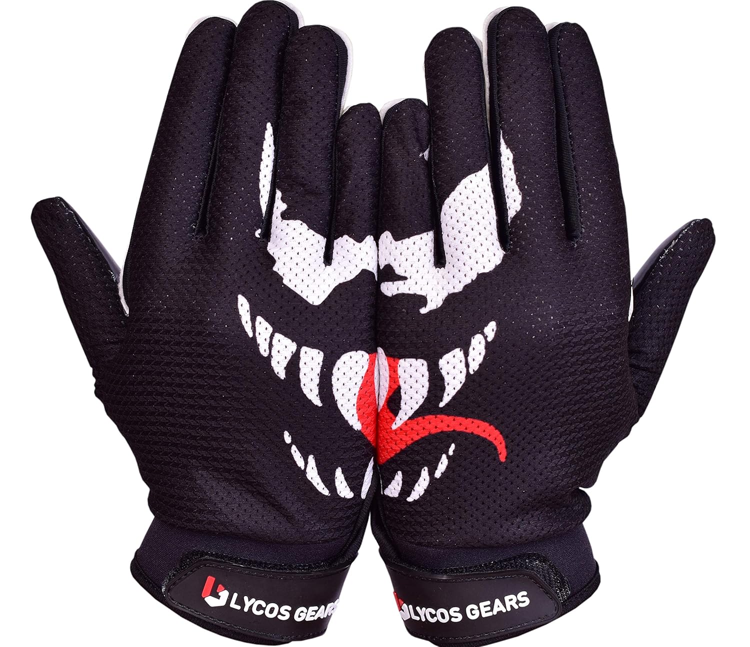 Lycos Gears Venom Football Gloves Receiver (AdultMedium) Amazon.in