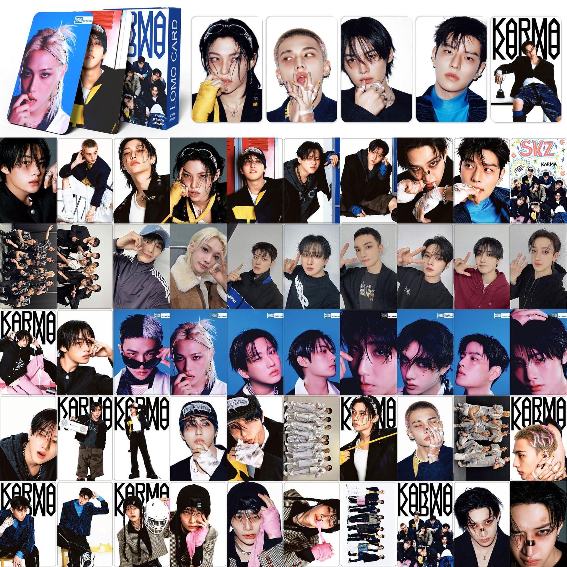 Amazon.com: MeiYiYou 4Pack/220PCS Stray Photocards,2025-2026 Stray