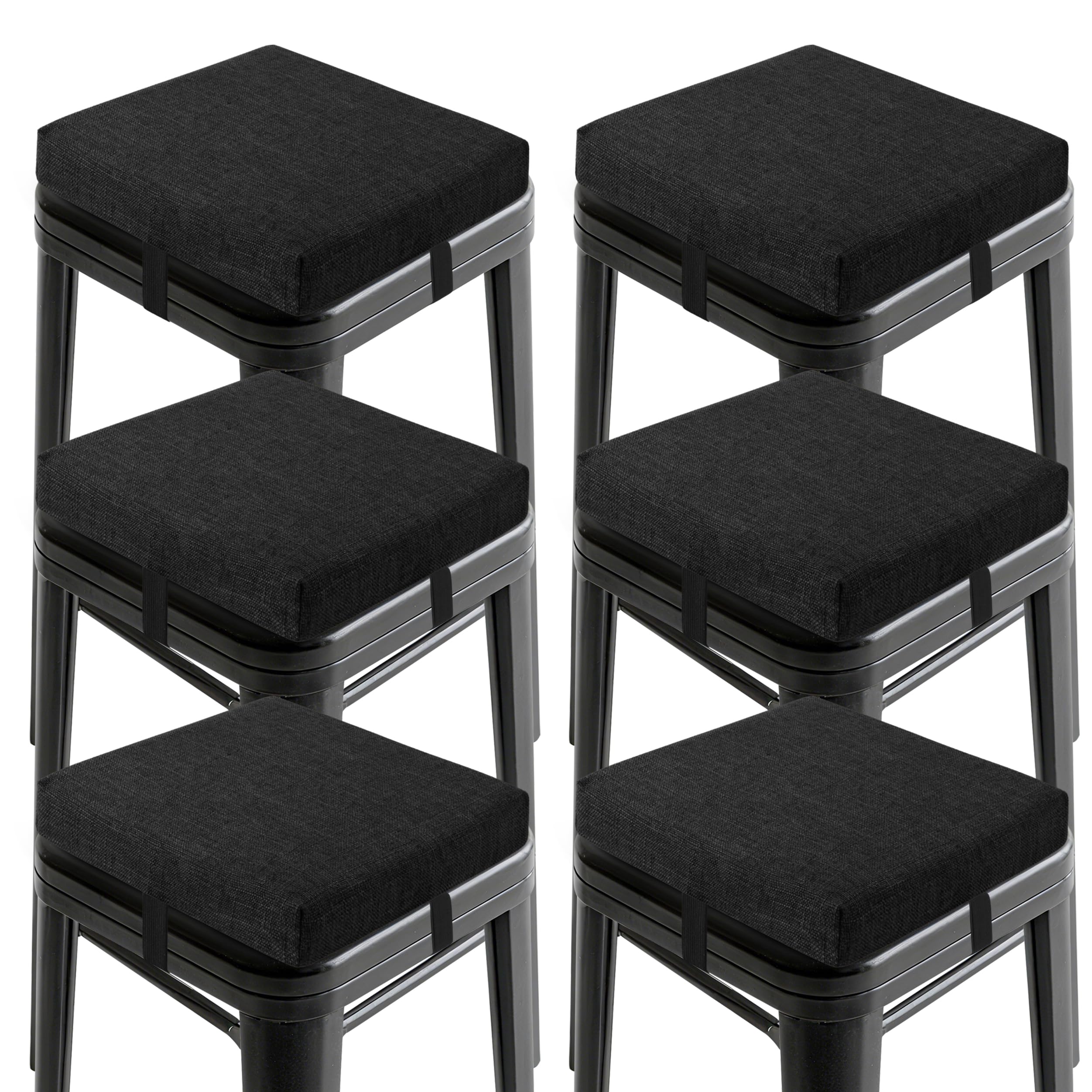 Coussin de tabouret de bar OVOV antidérapant pour en finir avec les chaises de cuisine inconfortables
