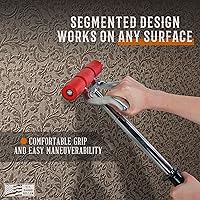 Vista 3 de DCT - Rodillo de presión de costura para suelos de alta resistencia, extensible de 17 a 27 pulgadas, laminado, vinilo, alfombra, azulejo, suelo