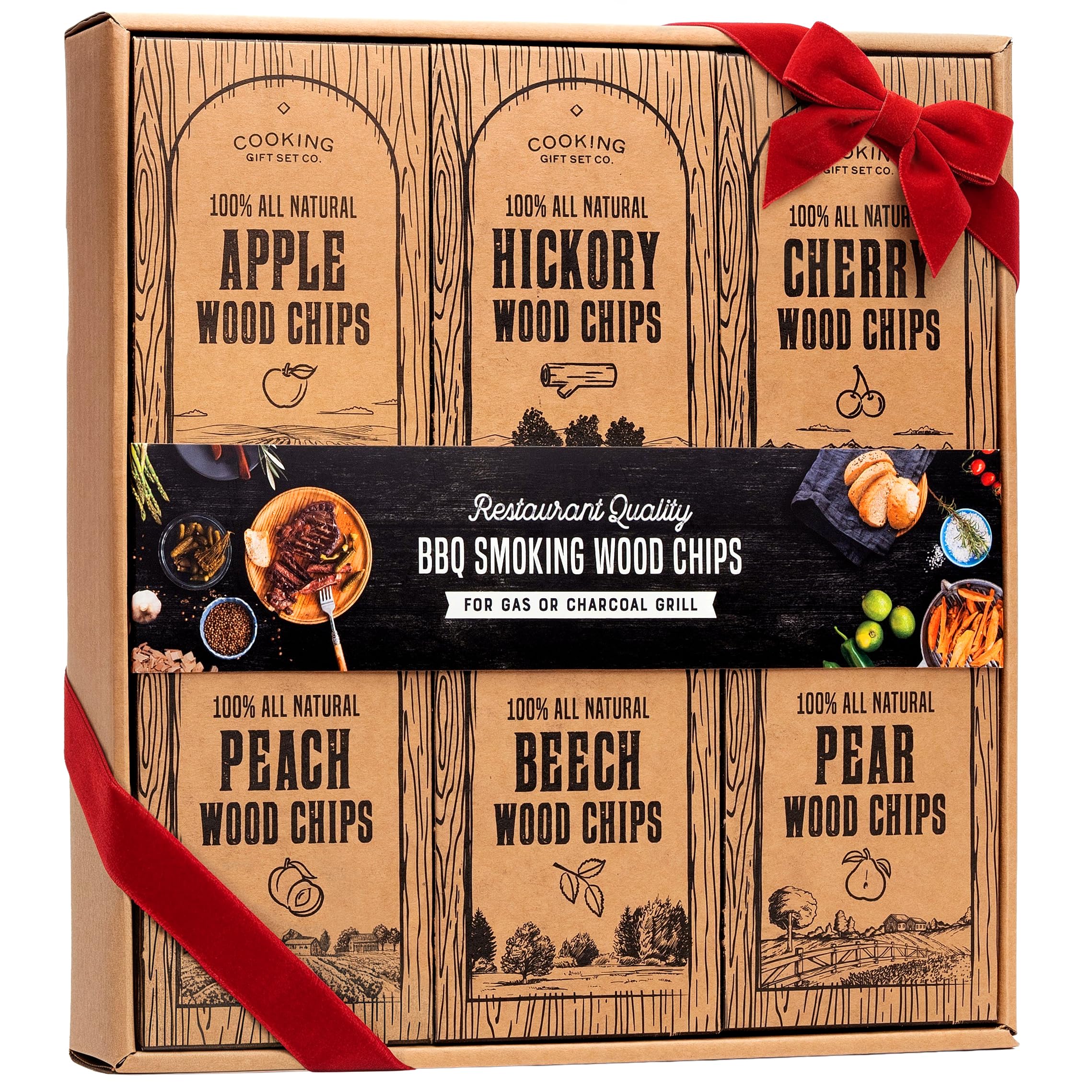 Large Wood Smoking Chips for Smoker