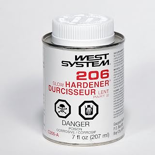 West System 206 Slow Epoxy Hardener C206 207 ml (7 fl. oz.)