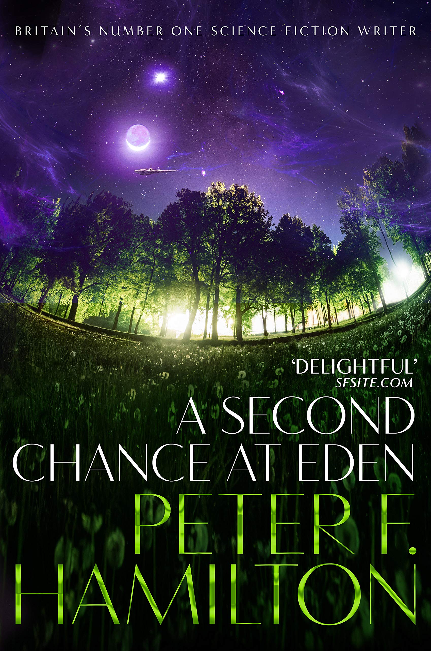 Second Chance at Eden by Peter F. Hamilton (Paperback Book)