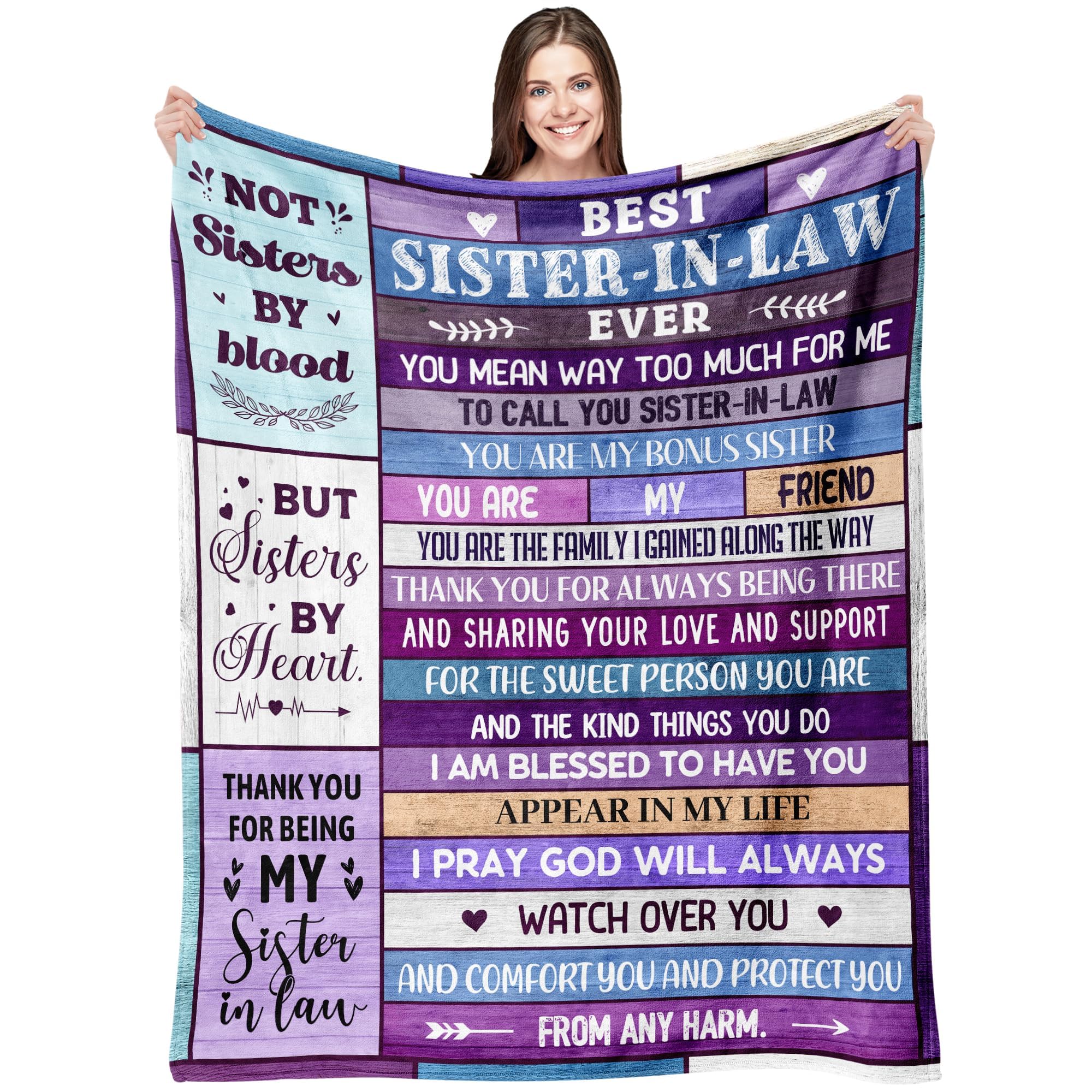Ekpvgit Sister-in-Law Throw Blanket