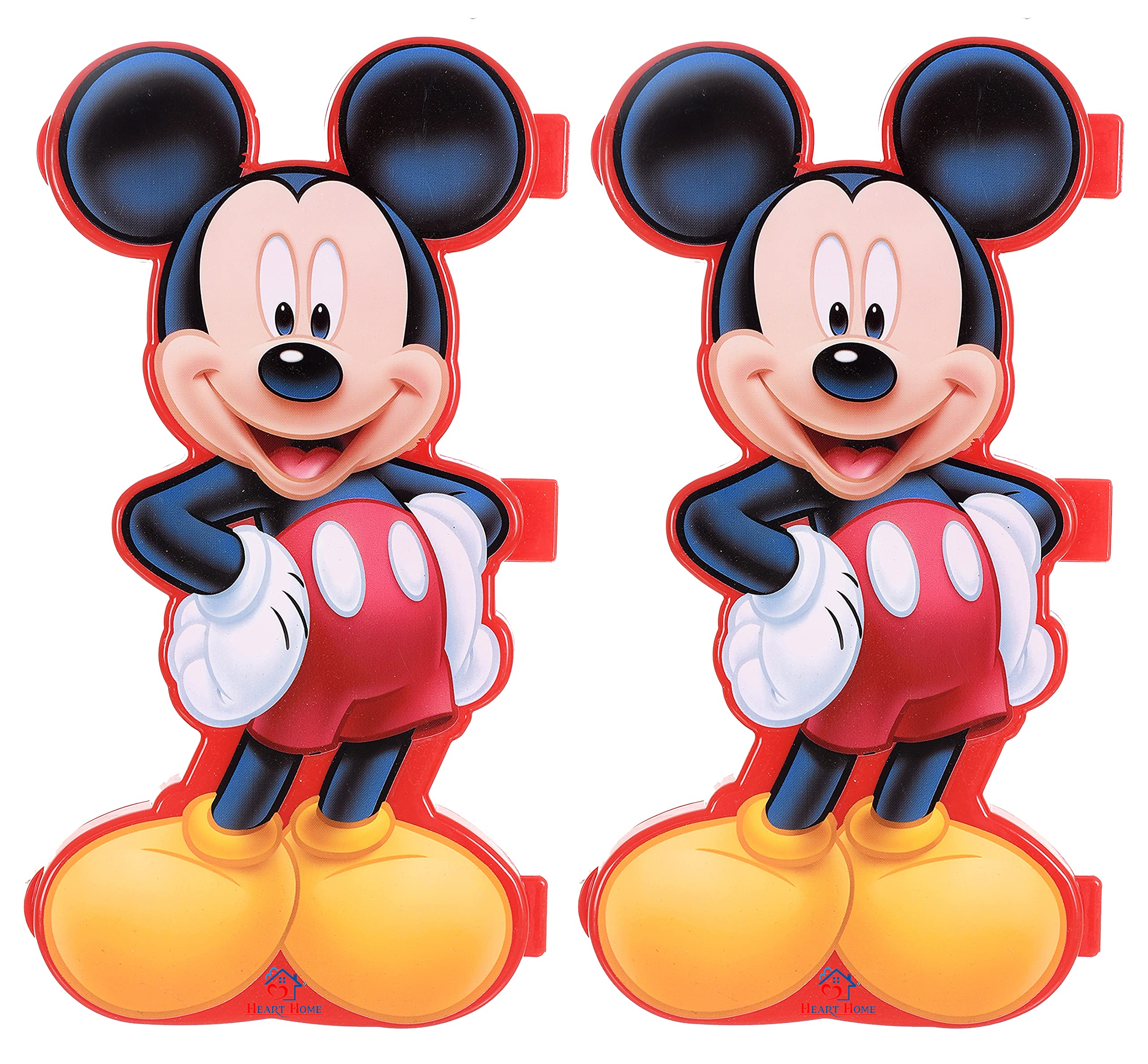 Heart Home Mickey Mouse Design Double Deck Durable Plastic Pencil