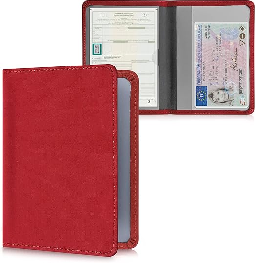 kwmobile Registration and Insurance Holder Car Document Holder for
