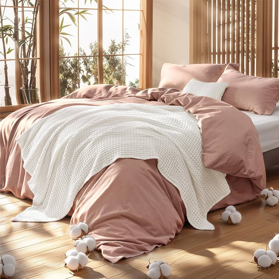 yummy Amazon.com: Bedsure 5 Pieces Cotton Comforter Set with