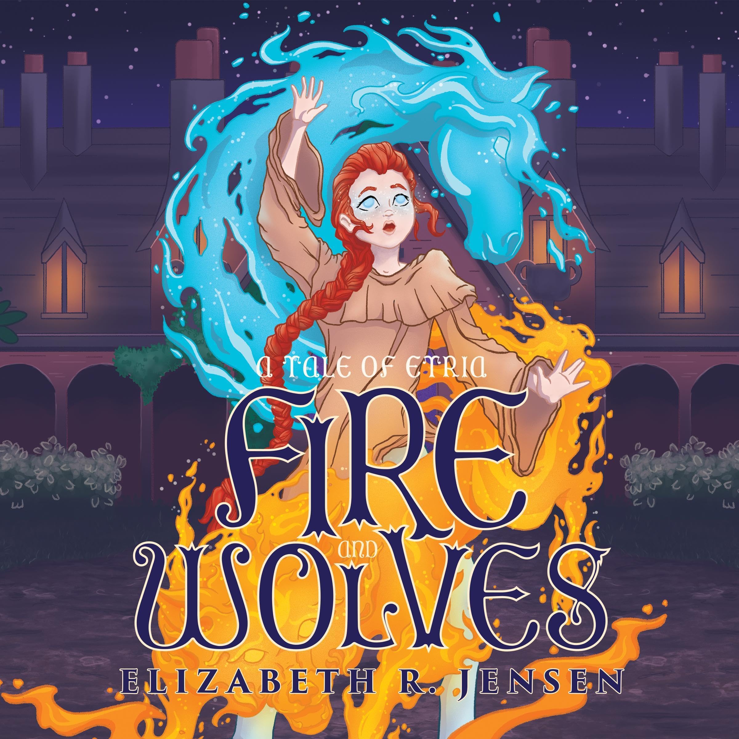 Cover art for Fire and Wolves