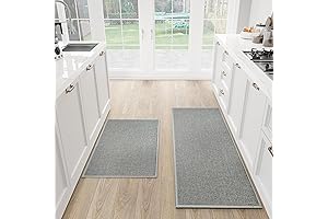 Modern Style Runner Rug Set 2-Piece for Home Kitchen