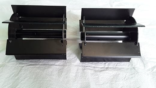 Kiston Tiller Blade Set (L+R) for All Type Tiller Attachment (Brush Cutter) -Type Flat