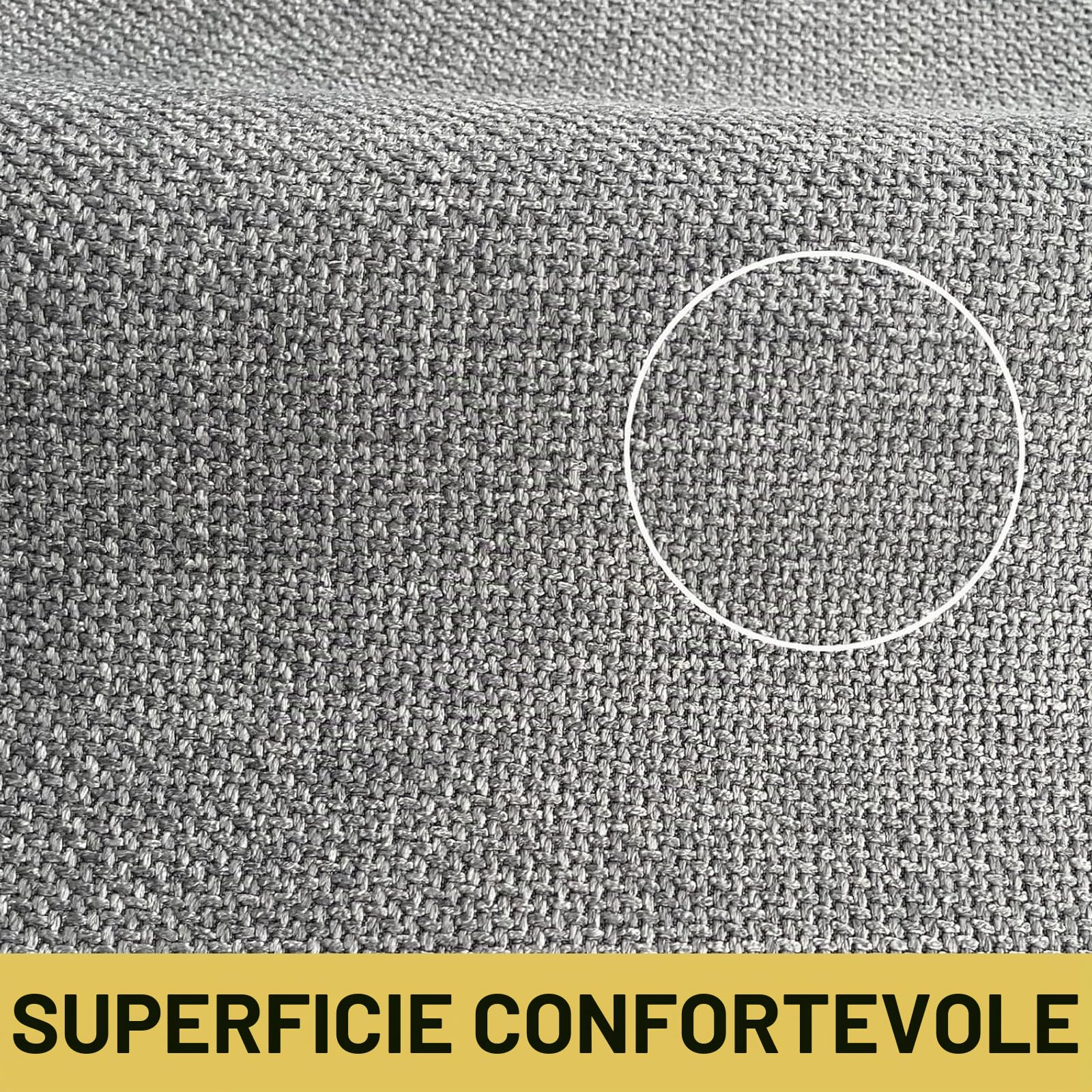 Tappeto Cucina Antiscivolo Lavabile, in Tessuto, Passatoia Assorbente, Tappeto Runner Facile da Pulire, per Sala da Pranzo, Lavanderia (Grigio, 50x120cm)