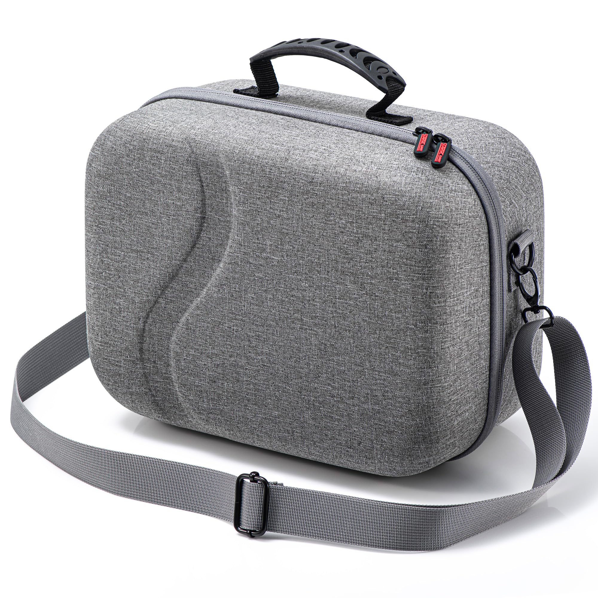 Große Tasche für Meta Quest 3/Quest 3S, Reisen Tragetasche Kompatibel mit BOBOVR S3 Pro/Kiwi Design Akku Elite Strap und Anderem Zubehör, Reisen und Aufbewahrung Hart Tasche für Oculus Quest 3S