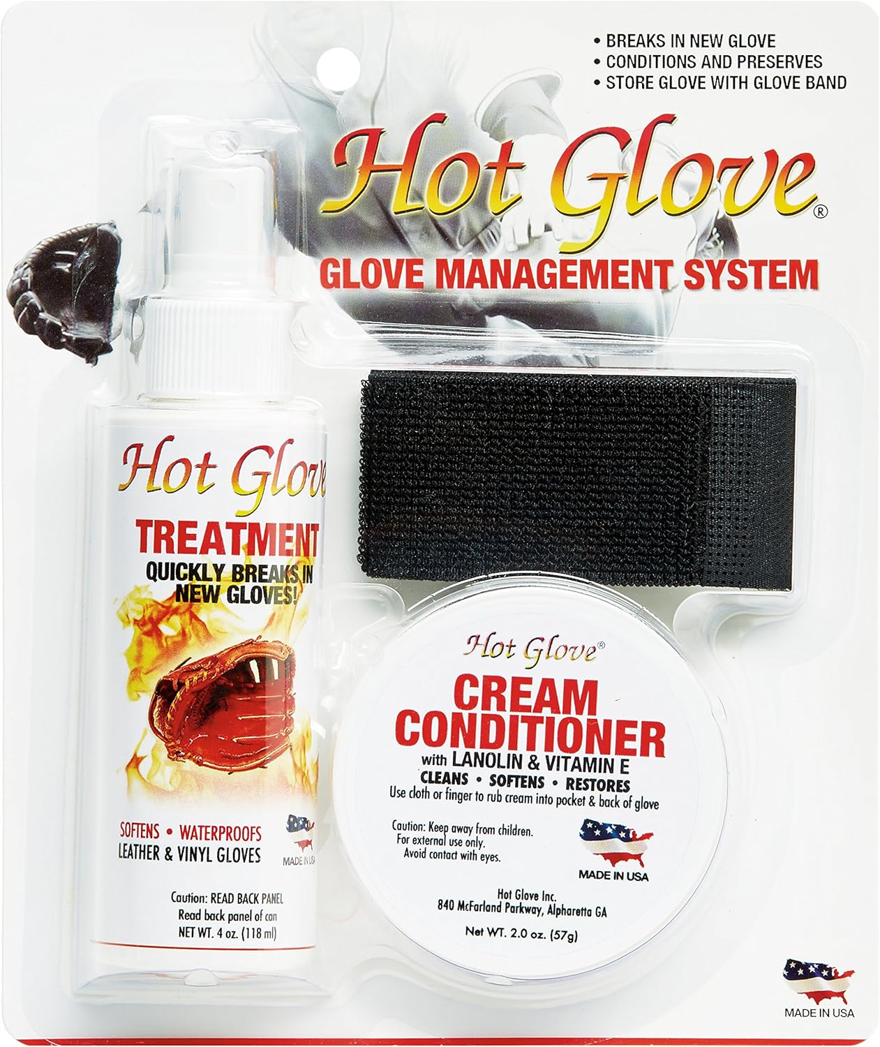 Amazon Unique Sports Baseball Softball Hot Glove Conditioner Break In