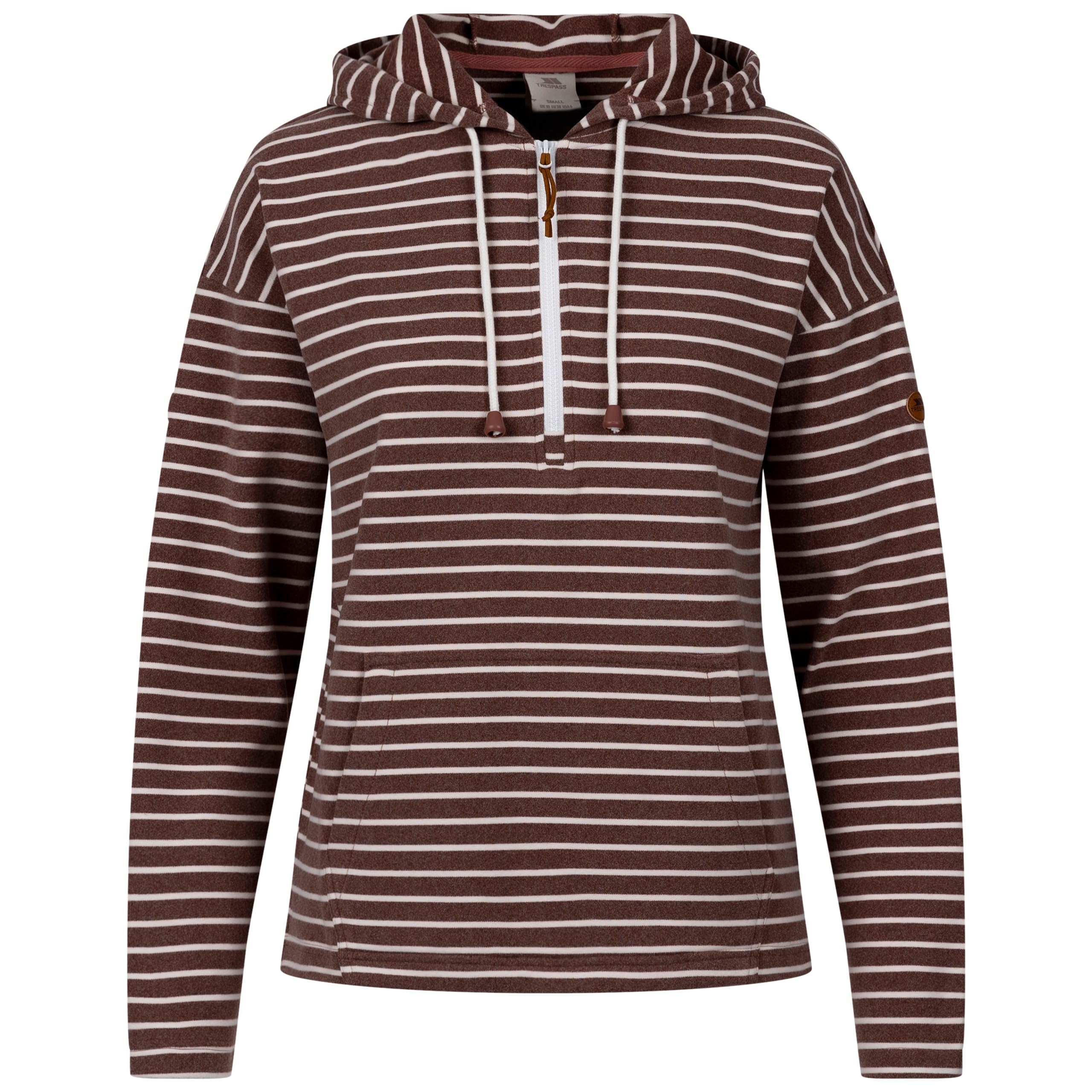 Trespass Women's Marron Hooded Sweatshirt Softly