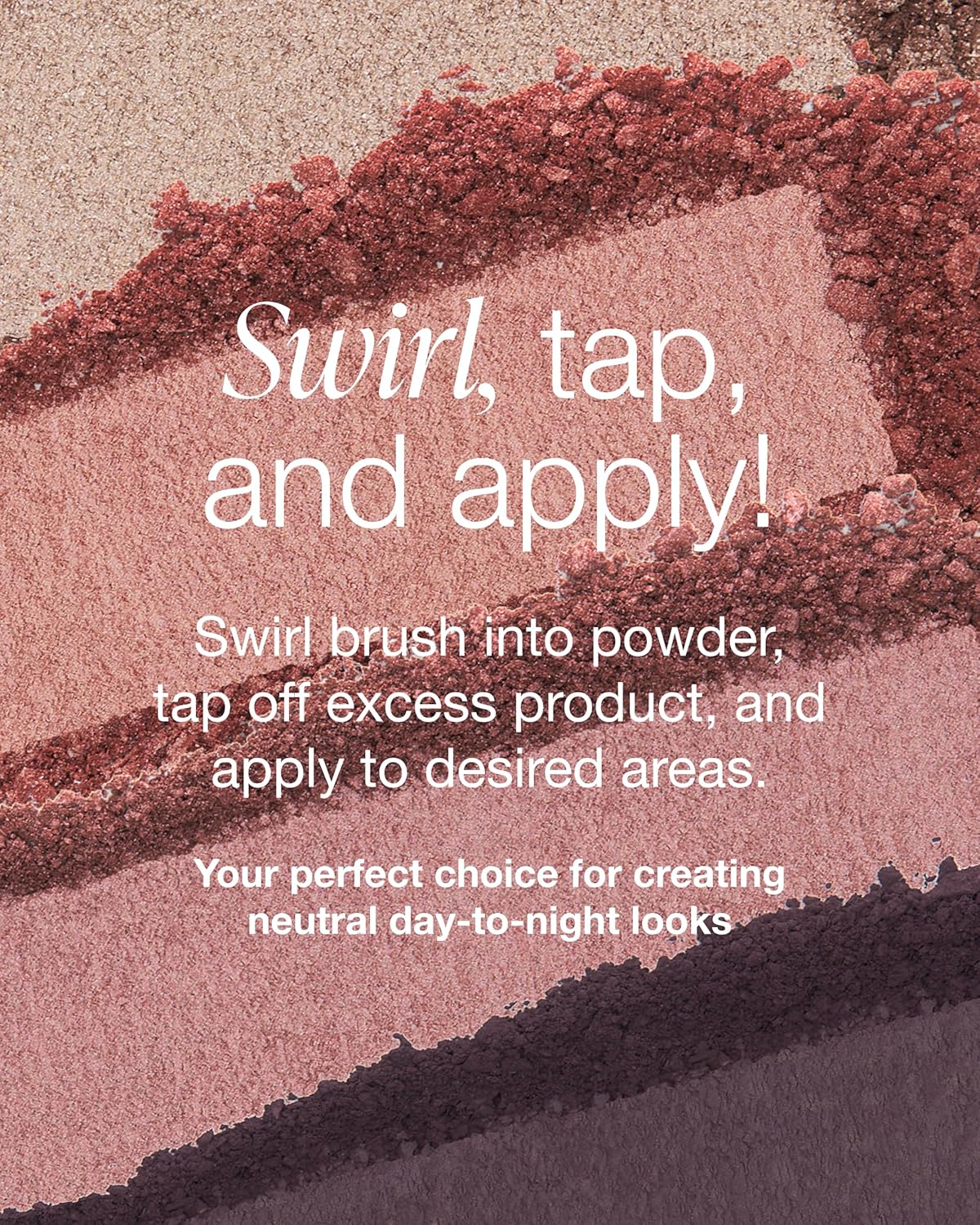 Mineral Fusion Eyeshadow Palette - Four Pressed Powder Shades in Matte, Glitter, and Shimmer Finishes - Natural, Lightweight Vegan Eye Makeup - (Girls Night Out)