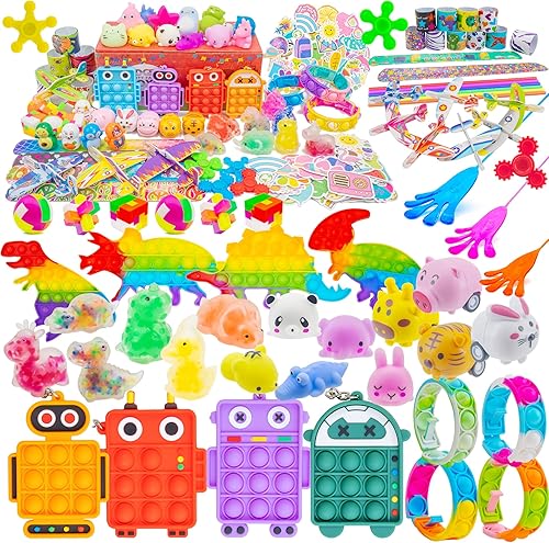 115 PCS Premium Party Favors Toy for Kids 4-8-12, Treasure Box Toys, Goodie Bags Stuffer, Prize Box Toys, Birthday Gifts, School Classroom Rewards,