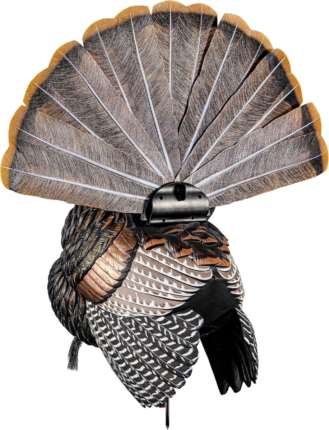 Avian-X LCD Feeder Hen Turkey Decoy with X-Factor Motion System – Realistic Lifelike Collapsible Standing Turkey, Durable Design, Carry Bag & Collapsible Stake for Hunting