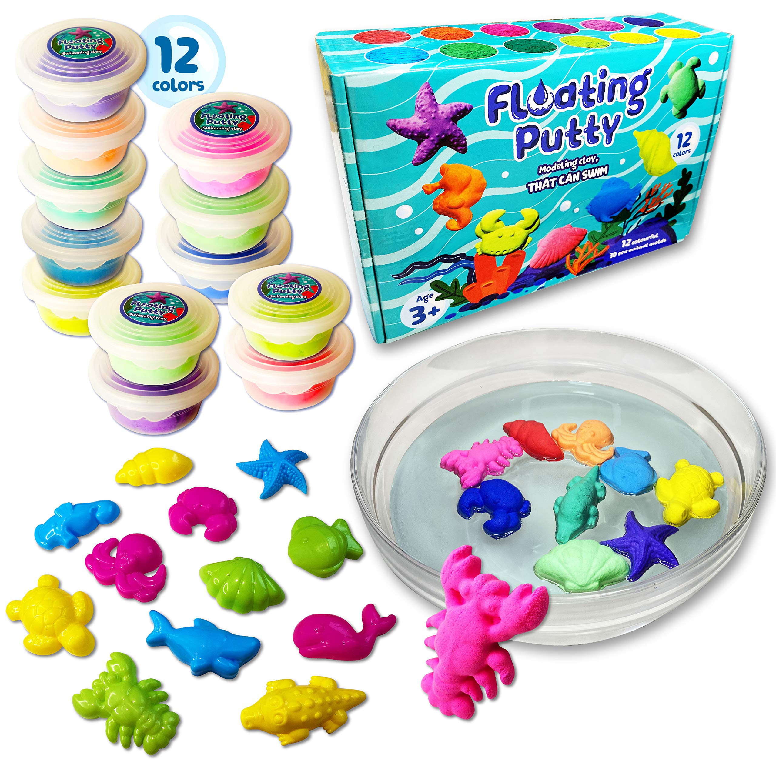 Buy Swimming Polymer Modeling Clay for Kids Non Hardening Molding Air