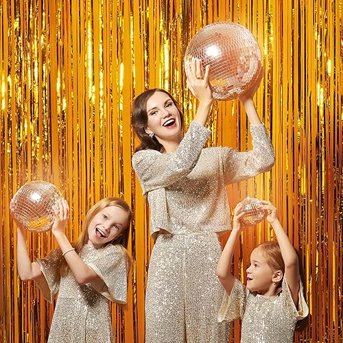 Miniatura 7 de SATINIOR 16000 piezas de azulejos de espejo de bola de discoteca autoadhesivos para manualidades, adhesivos pequeños de bola de discoteca de 5 x 5