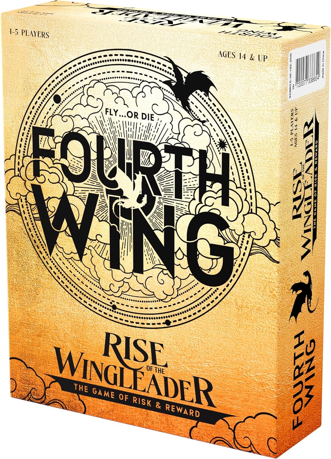 Endless Games Fourth Wing: Rise of the Wingleader Board Game | Fantasy Strategy Game for Teens & Adults | Inspired by the Empyrean Series | Ages 14+