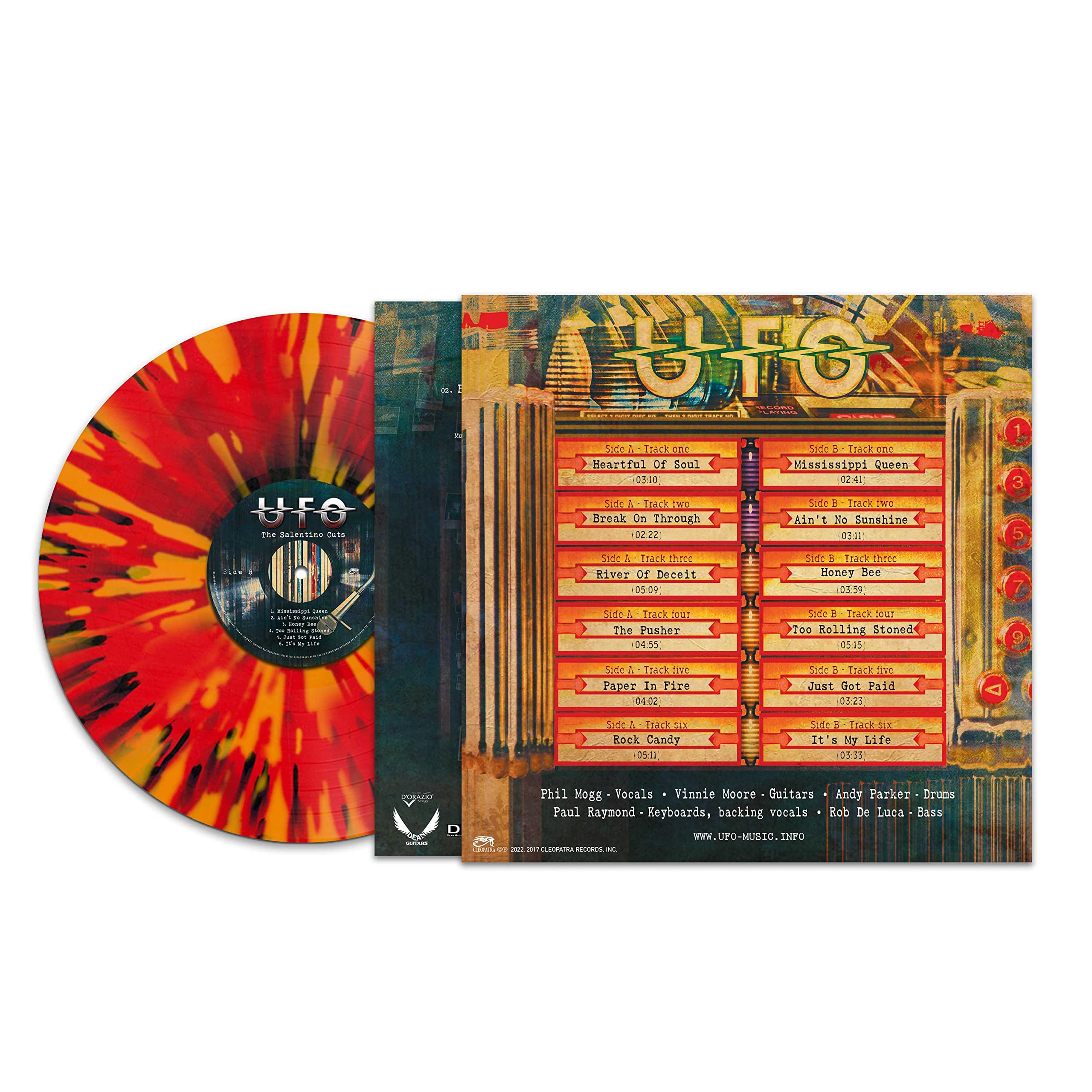 Salentino Cuts, The [YELLOW/RED SPLATTER]