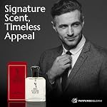 PB ParfumsBelcam Red Classic Match Eau de Toilette – Spicy Woody Amber Fragrance for Men, Long-Lasting Masculine Scent, Affordable Cologne Alternative, Signature Fragrance – 2.54 Fl Oz