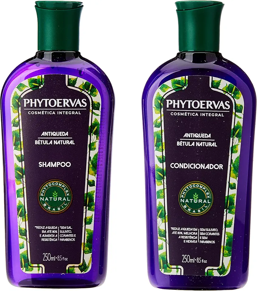 Phytoervas Kit Shampoo+Condicionador Antiqueda 250 Ml