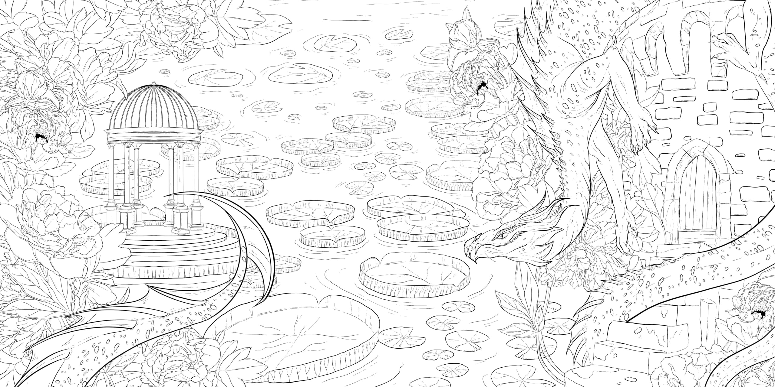 Fantastische Welten (Ausmalbuch zur kreativen Stressbewältigung): Über 90 inspirierende Ausmalbilder aus der Welt der Märchen und Fantasy-Sagen