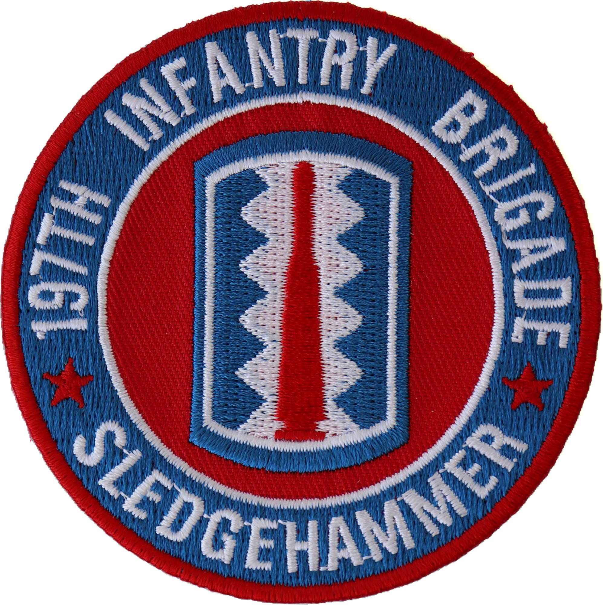 197th Infantry Brigade Patch Sledgehammer 3" x 3" by Ivamis Trading