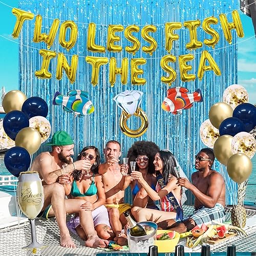 Miniatura 6 de Dos menos peces en el mar, decoraciones náuticas de despedida de soltera, regalos de playa, boda, bandera, decoración náutica de despedida de