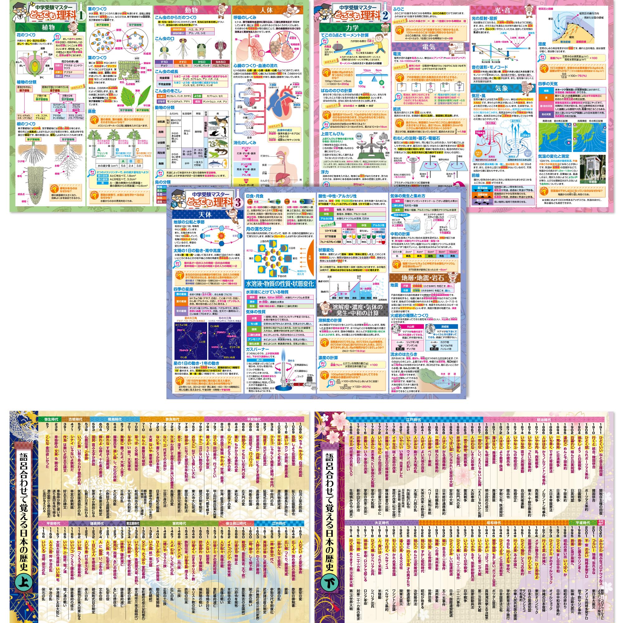 サピックス　社会　年号　暗記　理科ポスター　6枚 2025年最新】サピックス 理科 ポスターの人気アイテム - メルカリ