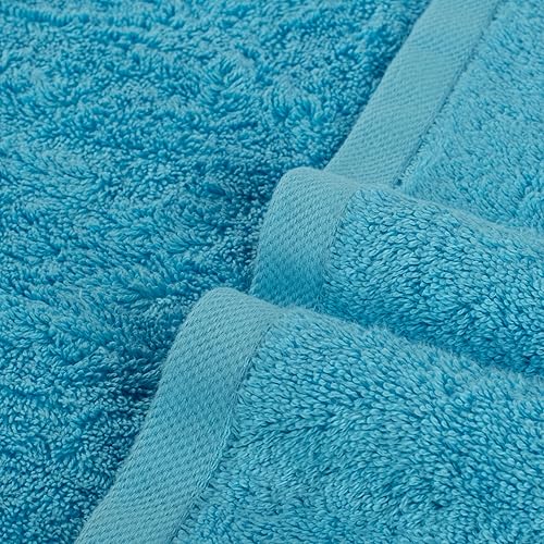 Vista 110 de Nine West Juego de toallas de 6 piezas, 100% algodón turco, secado rápido, altamente absorbente y cómodo, incluye 2 toallas de baño, 2 toallas