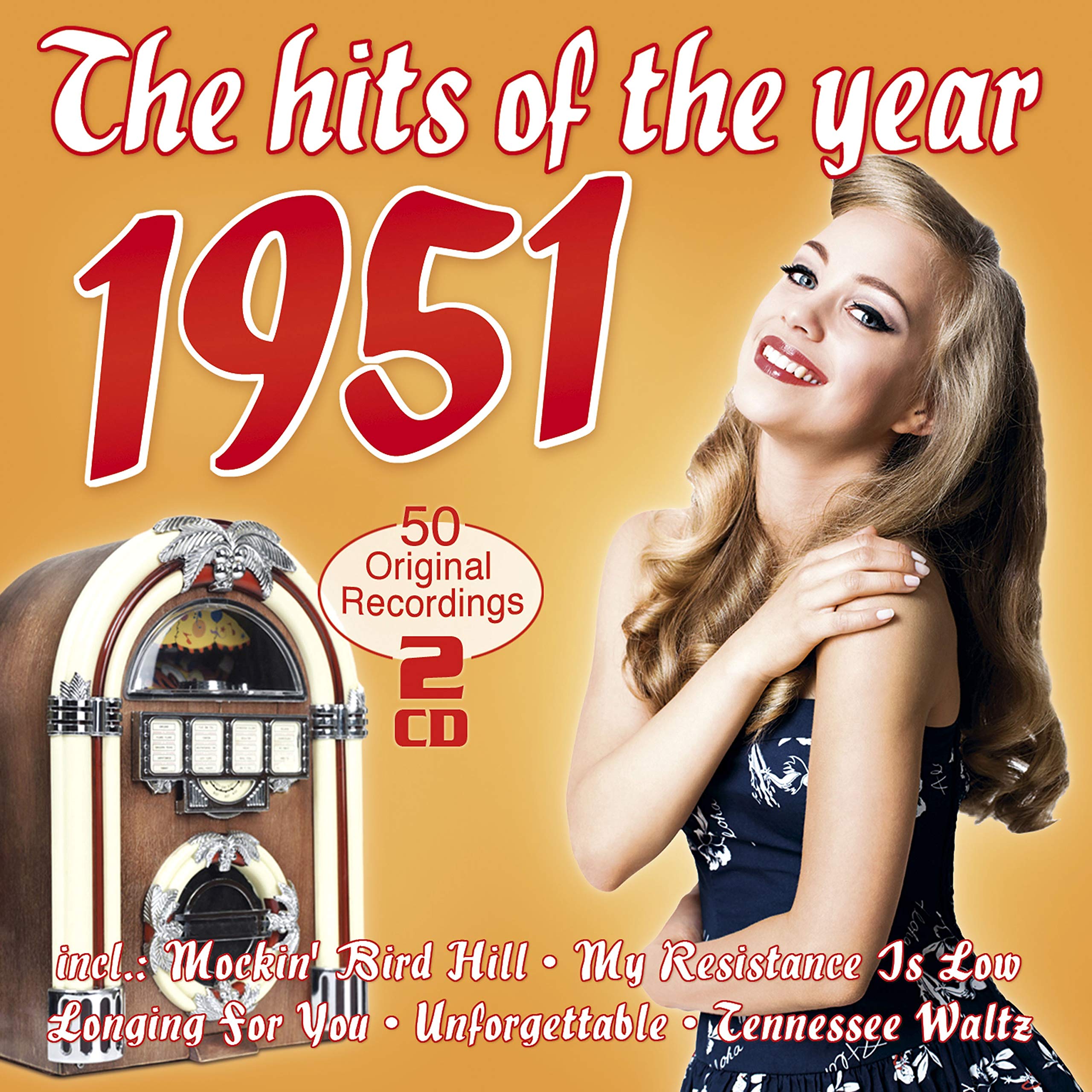 Various Artists The Hits Of The Year 1951 CD New 4260320878673