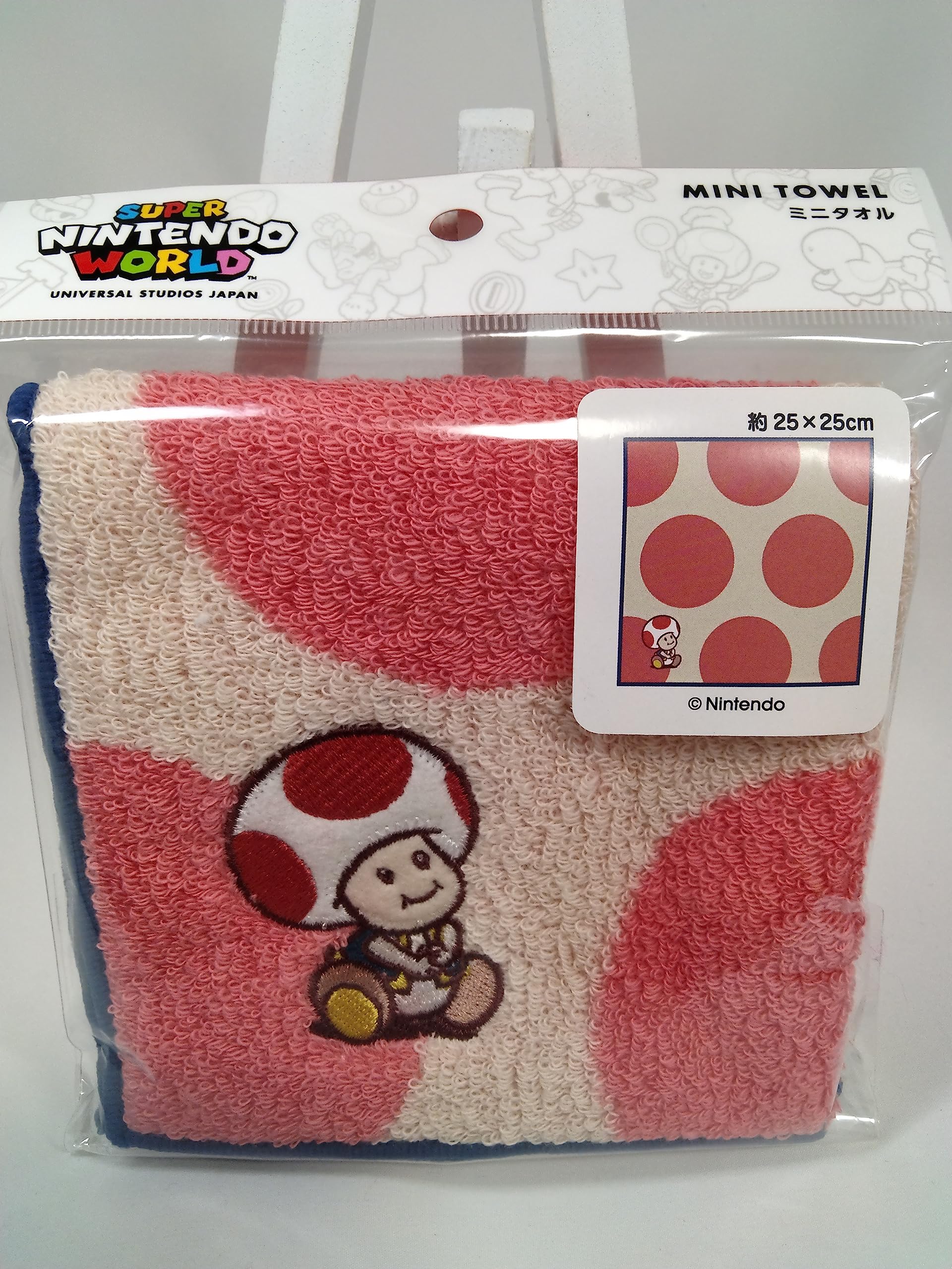 Amazon.co.jp: USJ マリオ キノピオ ミニタオル タオル