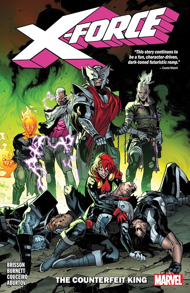Amazon | X-FORCE VOL. 2: THE COUNTERFEIT KING | Brisson, Ed